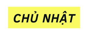 Chủ nhật